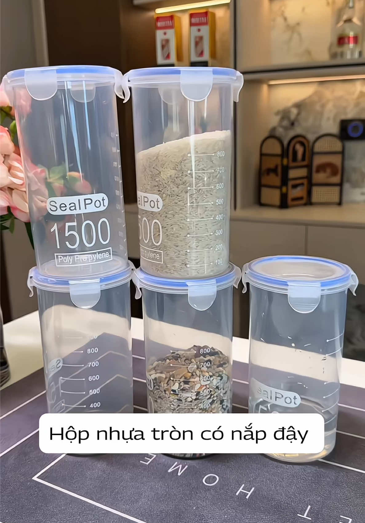 Hộp nhựa tròn đựng thực phẩm có nắp đậy #hopnhuadungthucpham #hopnhuaconap #hopdungthucpham #hopnhuatrongsuot #lalap1995 