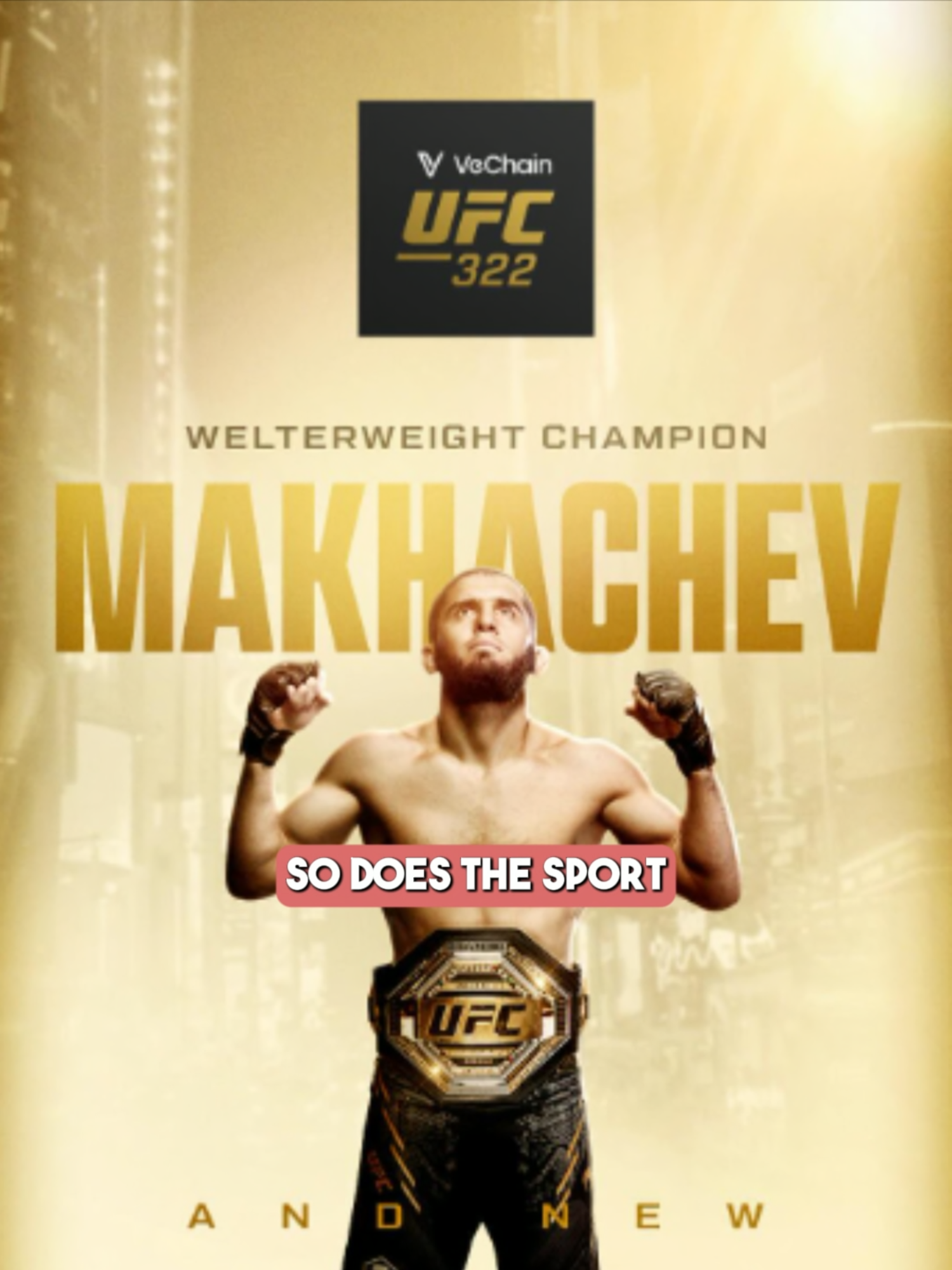 The UFC Has A New GOAT🐐#ufc322 #islammakhachev #jackdellamaddalena #fyp #UFC