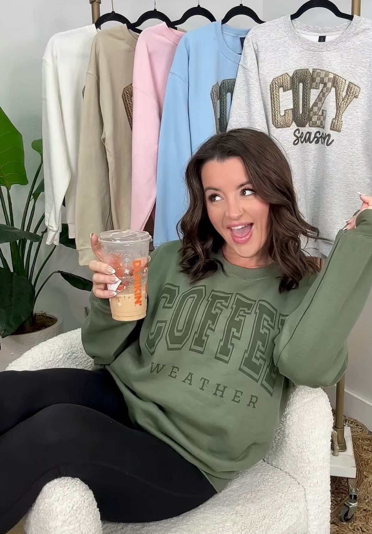 Coffee weather looks good on you ☕️🫶 #fyp #musthaves #boutique #coffee #winter 