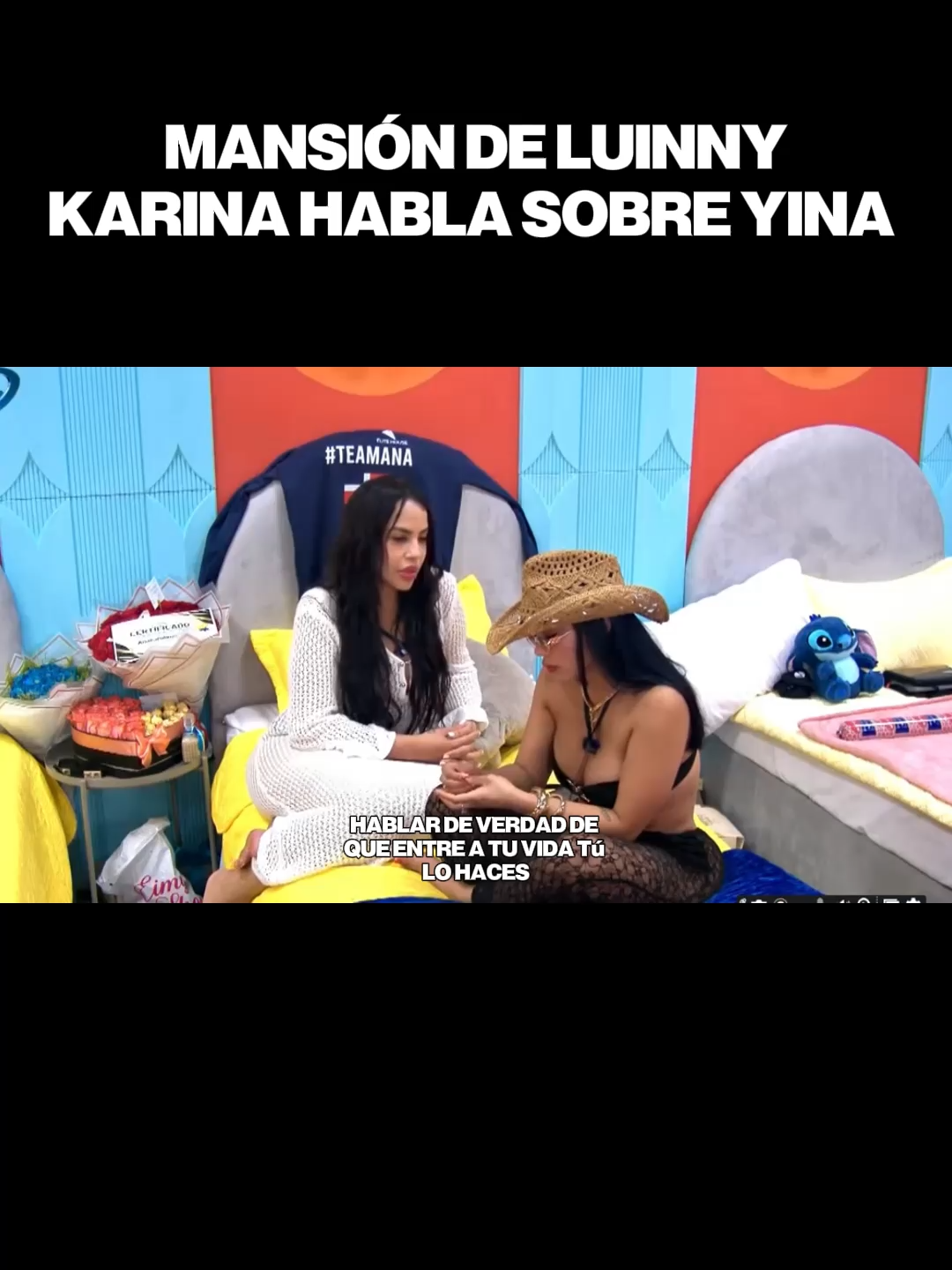 Karina habla sobre yina calderon #karina #karinagarciaoficiall #yinacalderonoficial #mansiónluinny #yina