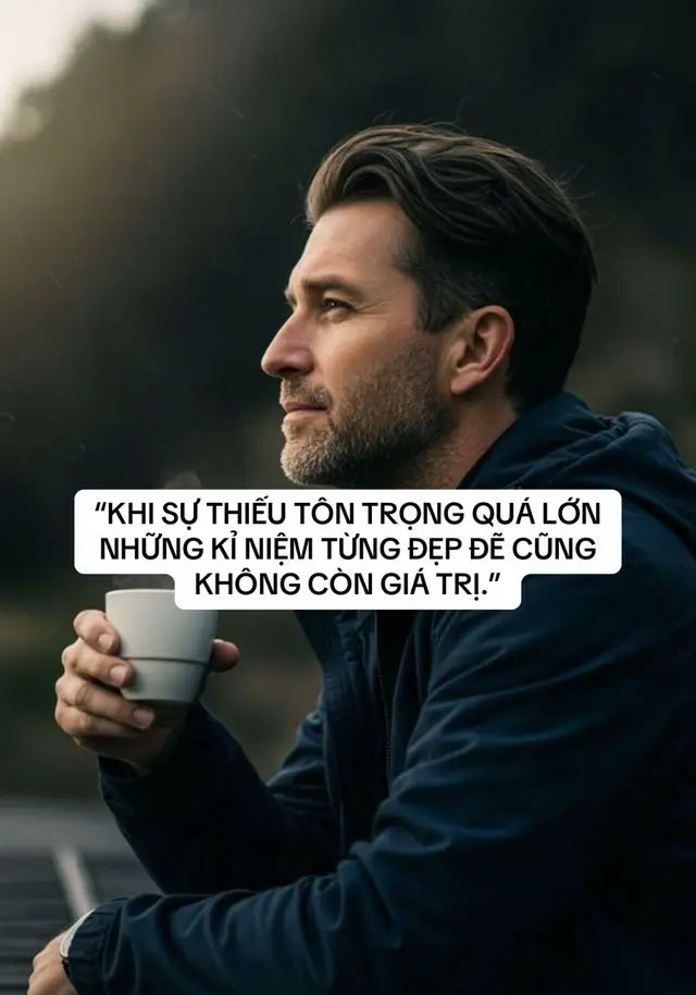 Trong đời, có những vết thương không chảy máu, nhưng lại ăn sâu vào tận đáy tim. Đó không phải là khi chúng ta trải qua sóng gió lớn, mà là khi phải nghe một câu nói phũ phàng, một thái độ coi thường, một lần bị xem nhẹ… từ chính người từng thân thiết nhất. Cổ nhân có câu: “Tình sâu mấy cũng nhạt, khi một bên quá vô tâm.” Bởi vậy, chẳng phải kỉ niệm mất đi giá trị, mà là sự tôn trọng đã cạn từ lâu. Tôn trọng là gốc của mọi mối quan hệ. Nó là sợi chỉ đỏ giữ người với người, là sợi dây vô hình níu lại những yêu thương. Một khi sợi dây ấy đứt, mọi thứ khác chỉ còn là hình bóng. Có người hỏi: “Vì sao hai người từng thương nhau đến vậy, cuối cùng lại trở thành người xa lạ?” Câu trả lời rất giản đơn: vì một người coi trọng, còn một người coi thường. Mà sự coi thường ấy, đôi khi chỉ cần lặp lại vài lần, cũng đủ giết chết cả một đoạn tình. Trong Phật pháp có dạy: “Không phải do duyên hết mà rời nhau, mà là tâm đã không còn trụ nơi nhau nữa.” Khi sự thiếu tôn trọng vượt quá giới hạn, trái tim tự khắc đóng lại. Không cần giận, không cần trách, chỉ là không còn muốn cố gắng thêm lần nào nữa. Bởi một người nếu thật sự thương ta, sẽ không để ta phải tự hỏi mình có đáng giá hay không. Con người ta hay nhầm lẫn giữa thân thiết và quyền làm tổn thương. Càng gần, càng dễ buông lời sai trái; càng quen, càng dễ xem nhẹ người trước mặt. Nhưng chính sự xem nhẹ ấy mới là con dao cùn, cứa chậm nhưng rất sâu. Nó bào mòn lòng tin, rút cạn kiên nhẫn, và khiến những điều đẹp đẽ ngày xưa dần hóa thành bụi. Tình cảm, xét cho cùng, không được đo bằng năm tháng, mà bằng sự tôn trọng dành cho nhau. Một người có thể quen bạn mười năm nhưng xem bạn chẳng bằng kẻ lạ. Có người chỉ đi cùng bạn vài tháng nhưng luôn trân trọng từng lời nói của bạn. Đó là sự khác biệt giữa tạm bợ và chân thành, giữa coi thường và coi trọng. Và rồi sẽ có một ngày, bạn bỗng thấy mình không còn buồn, không còn đau, cũng chẳng cần níu kéo. Không phải vì bạn đã quên, mà vì bạn đã hiểu: mình xứng đáng với những điều trân trọng hơn. Bạn im lặng, bước lùi lại một bước, rồi thêm một bước. Không ồn ào, không biện minh. Bởi đôi khi, sự rời đi là cách cuối cùng để giữ lại giá trị của chính mình. Người xưa nói: “Tâm tĩnh thì tự sáng.” Khi bạn lùi lại, bạn sẽ thấy rõ ai còn thật lòng, ai chỉ quen xem bạn là điều hiển nhiên. Bạn sẽ thấy rằng những kỉ niệm một thời đẹp đẽ, dù quý giá, cũng không đủ để cứu vãn một trái tim bị coi thường quá nhiều lần. Và cũng từ đó, bạn học cách yêu mình hơn, chọn lựa kỹ hơn, trân trọng chính mình hơn. Không phải ai cũng xứng đáng ở lại bên bạn. Có người chỉ phù hợp với một đoạn đường, không phải cả hành trình. Có người chỉ đến để dạy bạn bài học về giá trị bản thân: rằng tôn trọng không phải thứ xin mà có; rằng tử tế cũng cần đặt đúng chỗ; rằng trái tim mình không nên trao cho những người không biết giữ. Sau tất cả, bạn sẽ nhận ra: rời đi không phải là mất, mà là giải thoát. Buông bỏ không phải là thất bại, mà là trở về với sự bình an. Những kỉ niệm từng đẹp đẽ vẫn còn đó – nhưng chúng là để nhớ, không phải để níu. Đời người vốn vô thường, ai giữ được thì giữ, ai buông được thì buông. Điều quan trọng nhất là: đừng đánh đổi lòng tự trọng của mình chỉ vì nỗi nhớ một người đã không còn trân quý bạn. Cuối cùng, hãy khắc ghi: Khi sự tôn trọng biến mất, mọi thứ khác đều trở thành quá khứ. Khi bạn biết giá trị của mình, chẳng ai có thể làm bạn thấy mình nhỏ bé nữa. Và khi bạn đứng dậy, bình thản bước đi, chính là lúc bạn đẹp nhất. #trietlycuocsong #baihoccuocsong #tinhthuc #nhansinh_trietluan #truyencamhung 