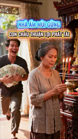 Mùi gừng là mùi của dương khí, xua đuổi khí xấu #nhanggung 