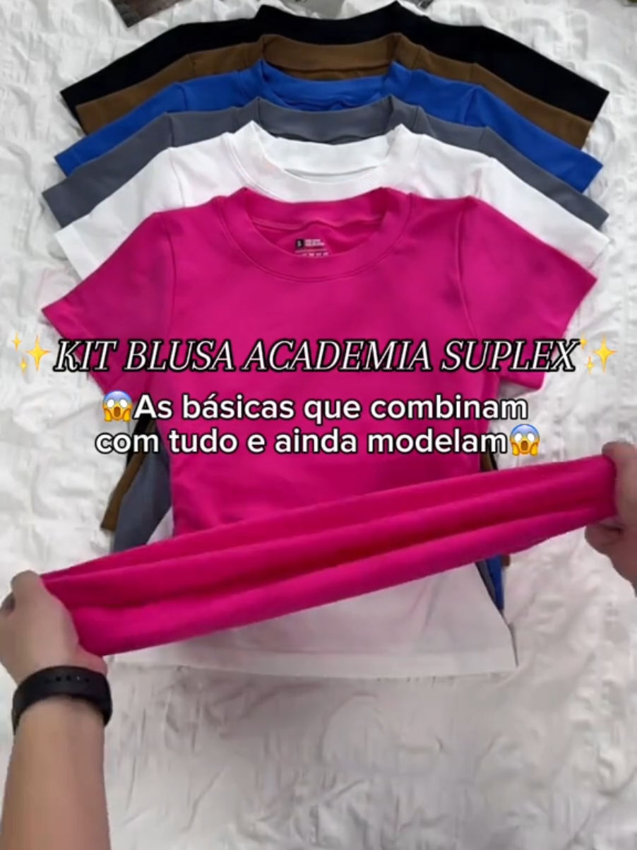 ✨️✨️KIT CAMISA SUPLEX DE ACADEMIA 🚨🚨 LINK NOS COMENTARIOS 🔗📌 . . . . #achadinhos #achadinhosshopee #kitcamisasuplexdashopee #camisasuplex #suplex  . .