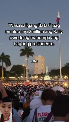 Kahit di umabot big 🫡 parin sa mga nagrally salamat po sa inyo🫡🥰