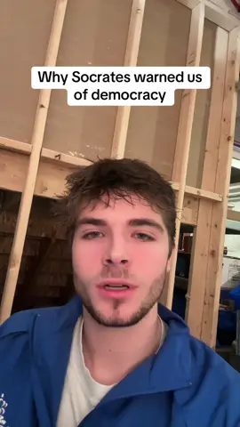 Democracy favors the popular, and the popular will choose comfort over the truth #philosophy #politics #democracy #socrates 
