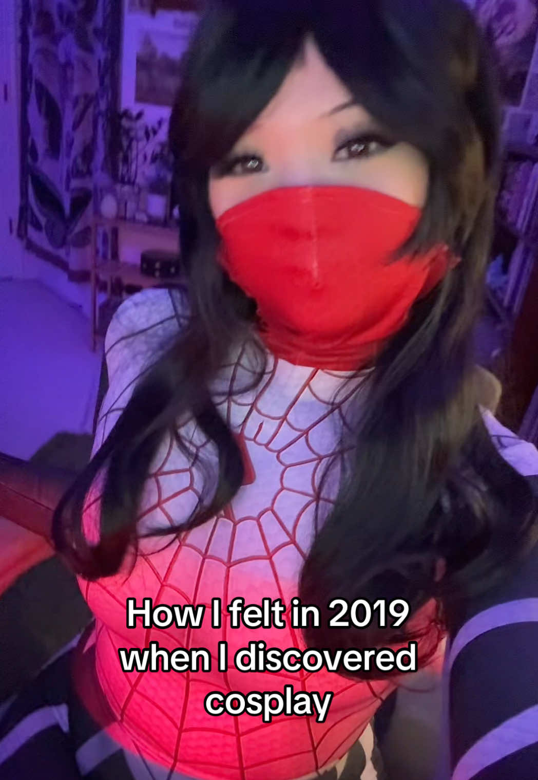 my pride and joy 🫶 #cosplay #cosplayer #spiderman #silkspiderman #cindymoon 