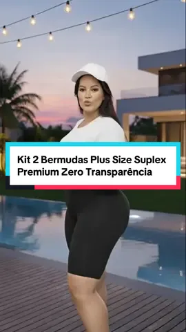 Kit 2 Bermudas Plus Size Suplex premium Zero Transparência  Dia a Dia Se você veste do P ao GG ou GG1 ao GG3, você precisa testar esse kit de duas bermudas. Zero transparência, tecido suplex premium com muita elasticidade e super confortável. Modela o corpo sem apertar e não enrola na perna. E o melhor, está com frete grátis. Clica no link e garante o seu antes que acabe. #plussize #academia #bermudapoliamida #natal #tiktokshopblackfridaybr 