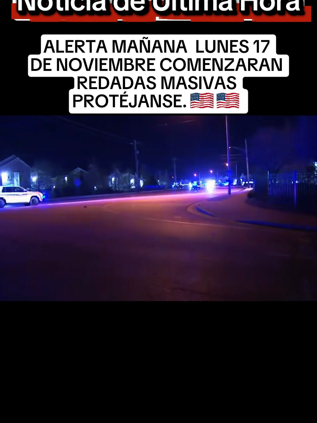 ALERTA MAÑANA LUNES 17 DE NOVIEMBRE COMENZARAN REDADAS MASIVAS. #inmigrantes #usa #ice #unitedstates #inmigranteslatinosenestadosunidos #redadas #breakingnews #noticias