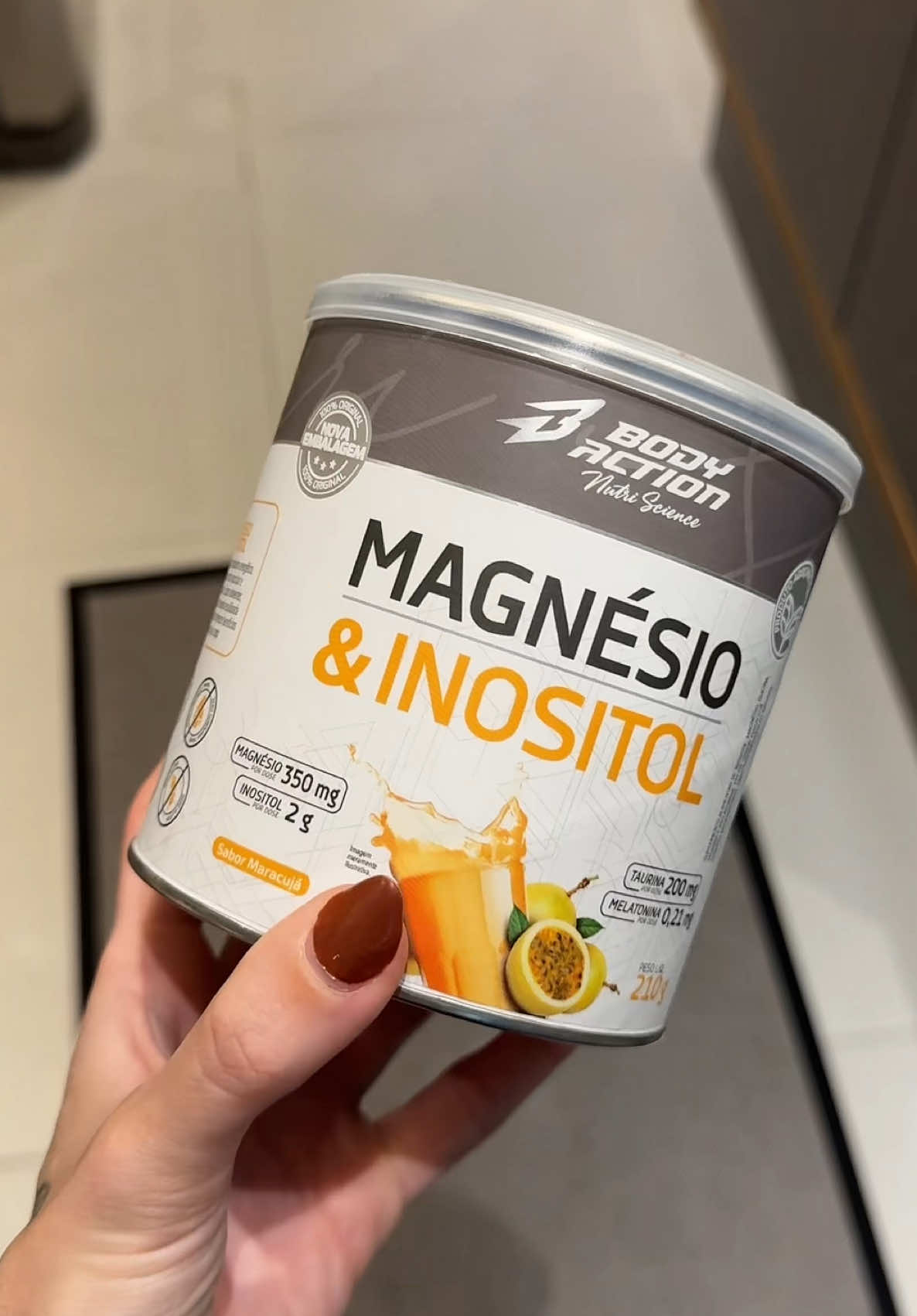 Desde que comecei a tomar magnésio + inositol eu sinto meu corpo muito mais equilibrado, principalmente no sono. ❤️ O preço aqui tá muito bom 🤌🏼 aproveitem enquanto tem estoque! #magnesioinositol #melatonina 