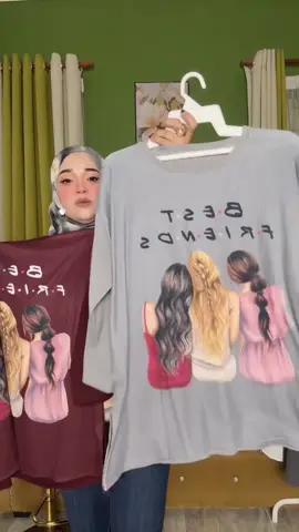 JAMILAH BESTFRIEND FOREVER COTTON RIBB KNIT TOPS BY SS