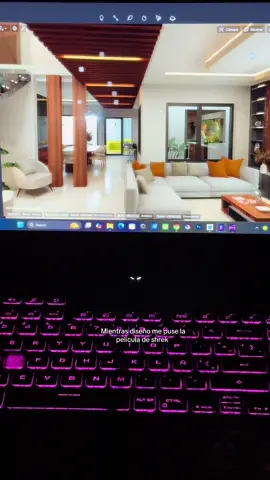 Diseñando #arquitectura #shrek #interiorismo #D5 