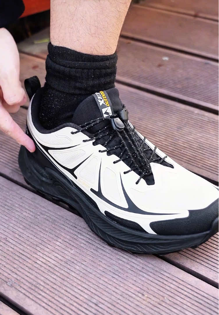 RY-xtep chasing mountain pro Hiking shoes  Hiking and off road, trails running sedappp 👍 #xtep #Running #training #fyp #daily #Hiking #harian 