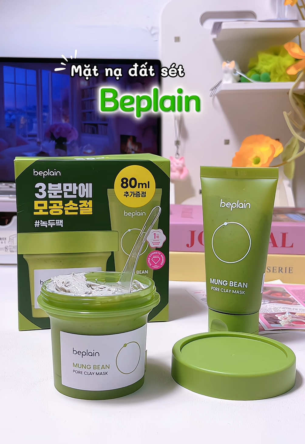 Một thứ mặt nạ đất sét gấttt iu với tuii, meee lắm í #matnadatset #beplain #matnadatsetdauxanh #beplainvietnam #matnabeplain 