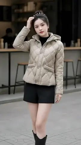 Áo phao trần trám nữ. Mùa lạnh chỉ cần một chiếc áo phao gọn người là đủ tự tin xuống phố. #megau #aophaotrantram #aophaonu #thoitrangmuadong 