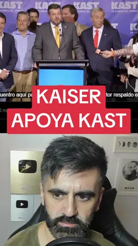 Kaiser da su apoyo a Kast para segunda vuelta en Chile