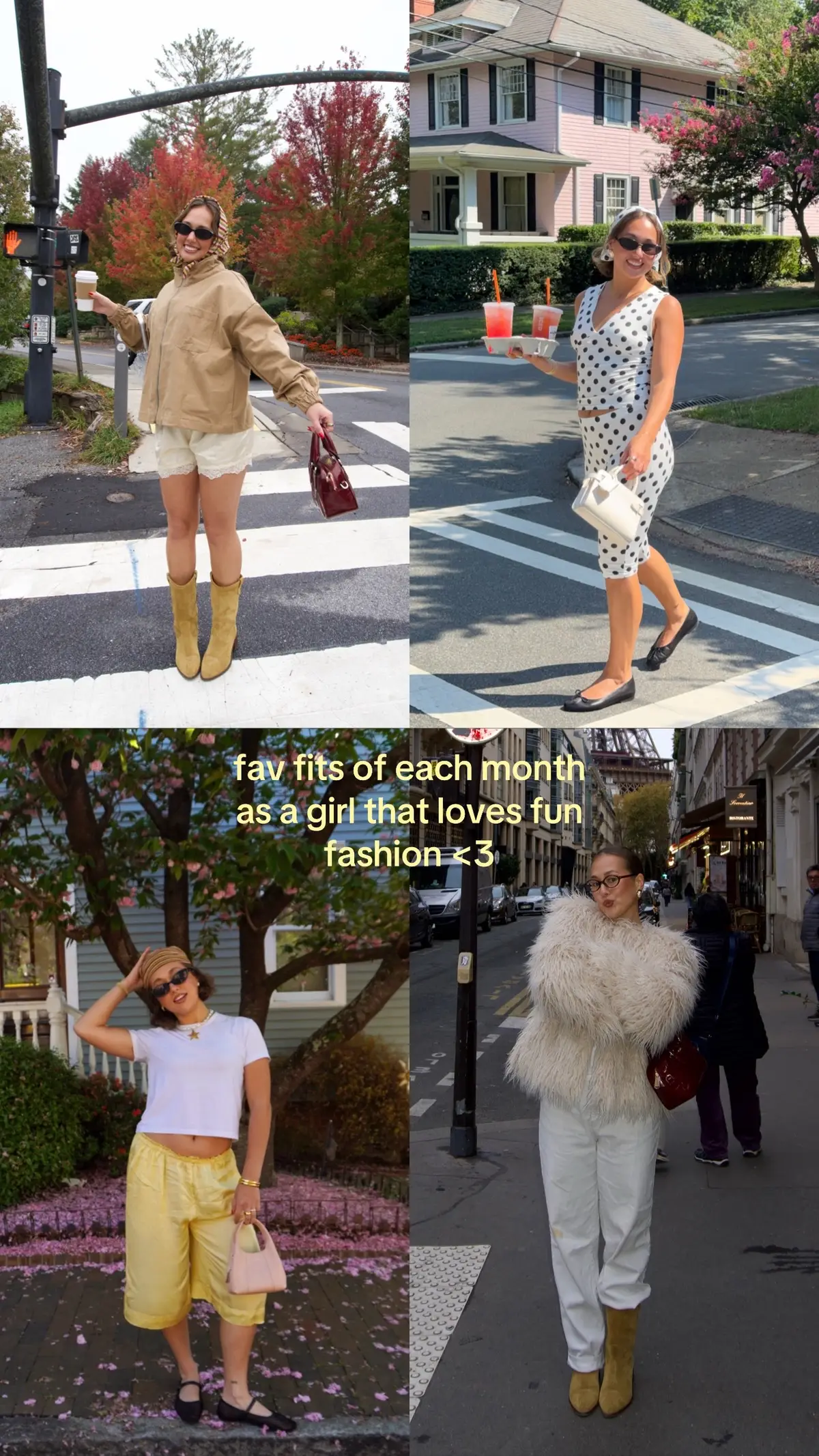 fav fit of each month!!! Which is your fav??? 