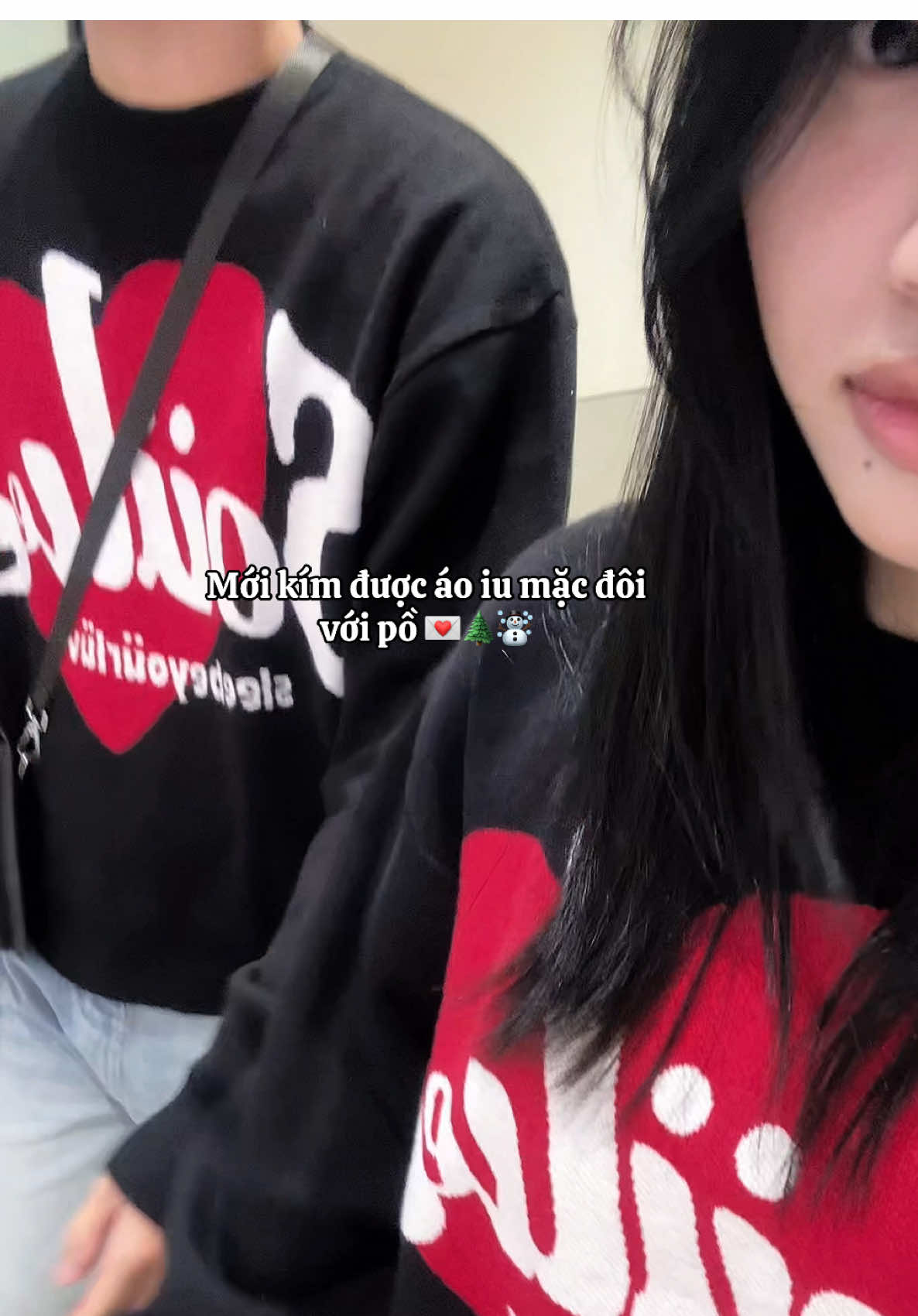 cưng hem ☃️ #aolen #couple #thoitrang #xuhuong 