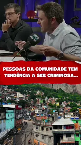E você? Acha que as pessoas que moram na comunidade tem tendência a ser criminosa?  . . #cafécomferri #clipfyleague #clipfyferri @Café com Ferri | Podcast 