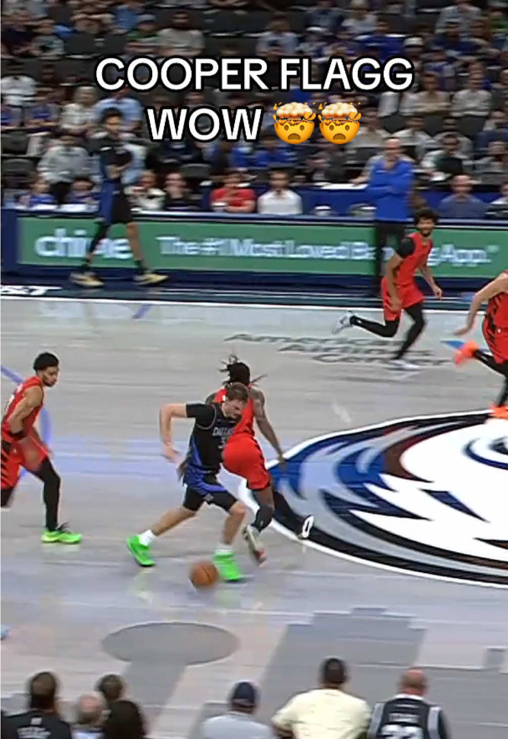 COOPER FLAGG AND-ONE. 😱🔥 #cooperflagg #mavericks #NBA #basketball 