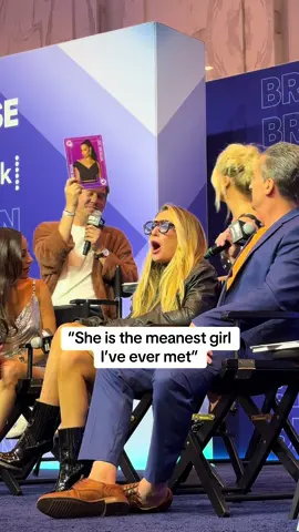 Kate’s face was all of us!!!! 😱 #bravocon #drama #meangirl #rhony #southerncharm 