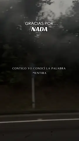Gracias por nada! 🥀 #reggae #cancionestristes #desamor 