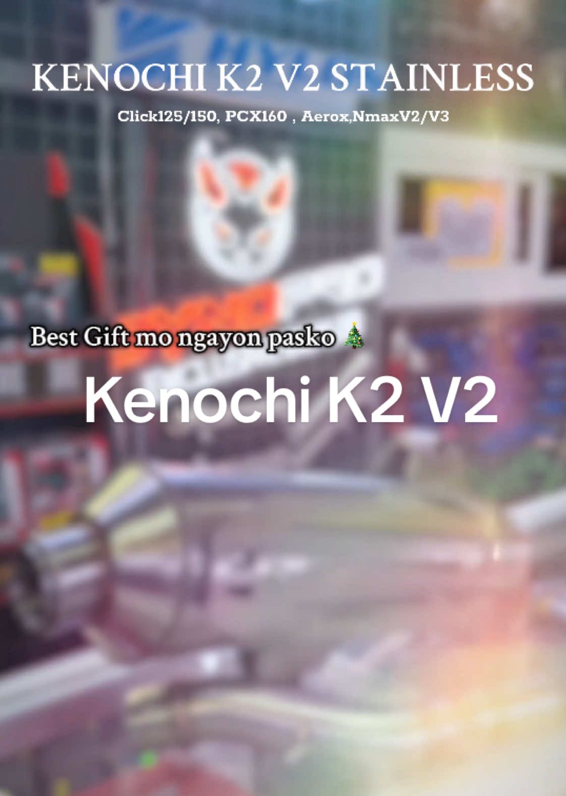 Solid mga Boss!!! Kenochi K2 V2 Stainless  #motorcycle #motor #indoconcept🇮🇩 #solid #kenochi 