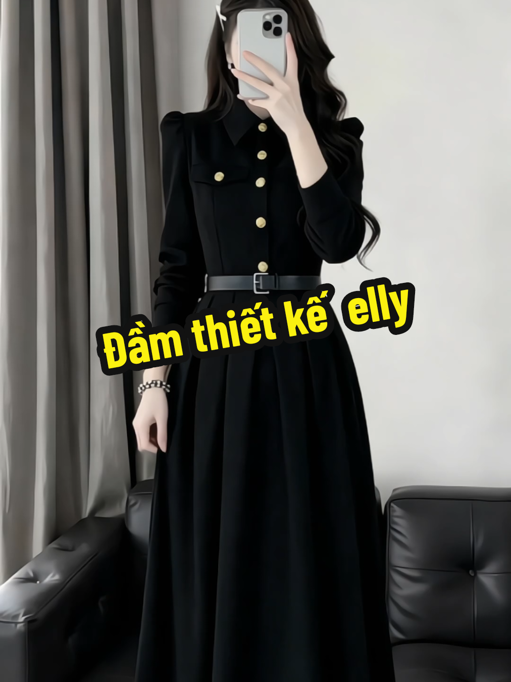 Nhìn em 1 lúc kiểu j chả say , say với chiếc đầm thiết kế form siêu xinh này , toát lên vẻ lịch sự và sang trọng #xinhdepmoingay #thoitrangnu #outfitxinh #xuhuong 