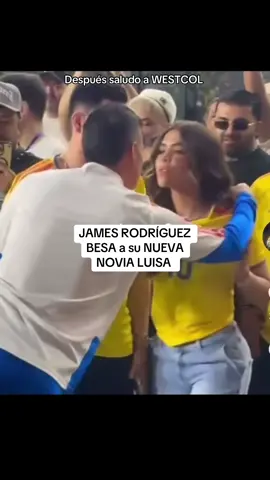 James Rodríguez besa a al parecer sería su nueva novia Luisa, que tal está declaración de amor? #jamesrodriguez #luisa #richardrios #luisdiaz #westcol 
