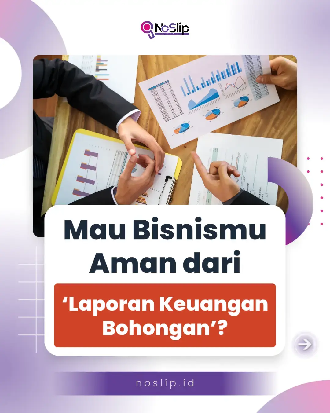 Banyak laporan keuangan terlihat bagus, padahal belum tentu akurat. Laba bisa naik, tapi arus kas justru seret. Pelajari 3 cara sederhana untuk pastikan laporan keuanganmu benar dan bisa dipercaya ini yuk! #laporankeuangan #jasalaporankeuangan #pembukuan #jasapembukuan #noslip 