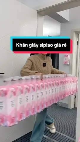 Khăn giấy.sipiao giá rẻ #giadung #mebimsua #congnhan #giayan #xuhuongtiktok 