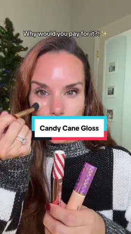 Pleaseee keep the candy cane year round! @tarte cosmetics #tiktokshopblackfriday #tarteholidaychallenge 