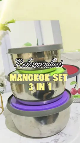 rekomendasi MANGKOK SET tebal dan premium dengan harga murah meriah #bakindo_hwl #premiumquality #mangkokstainless #mangkokmurah #mangkokset 