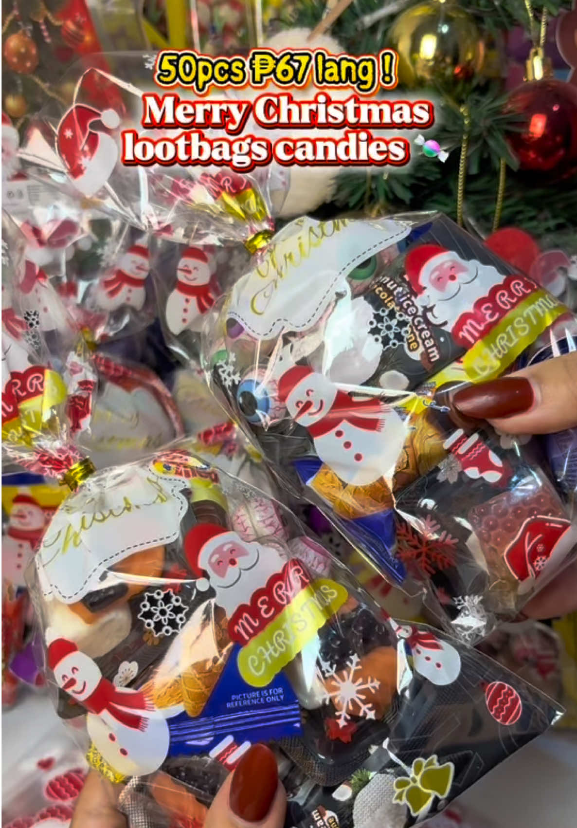 malapit na christmas party ! excited nanaman ang mga kids sa mga lootbags candies !  #lootbags #christmaslootbags #candybags #giveaways 