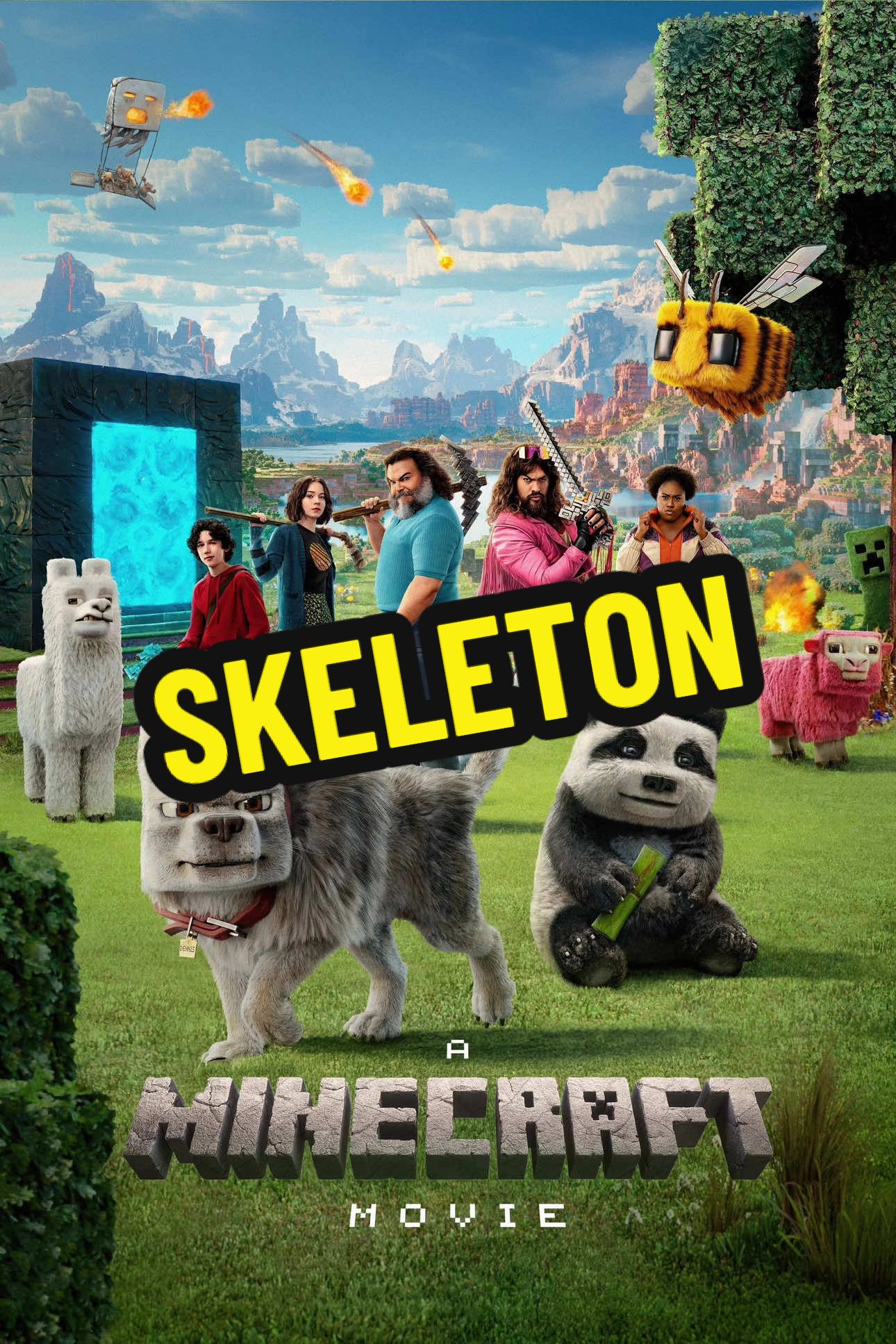 @McDonald’s @Minecraft SKELETON 2025 #Minecraft #mcdonalds #skeleton #happymeal #2025 