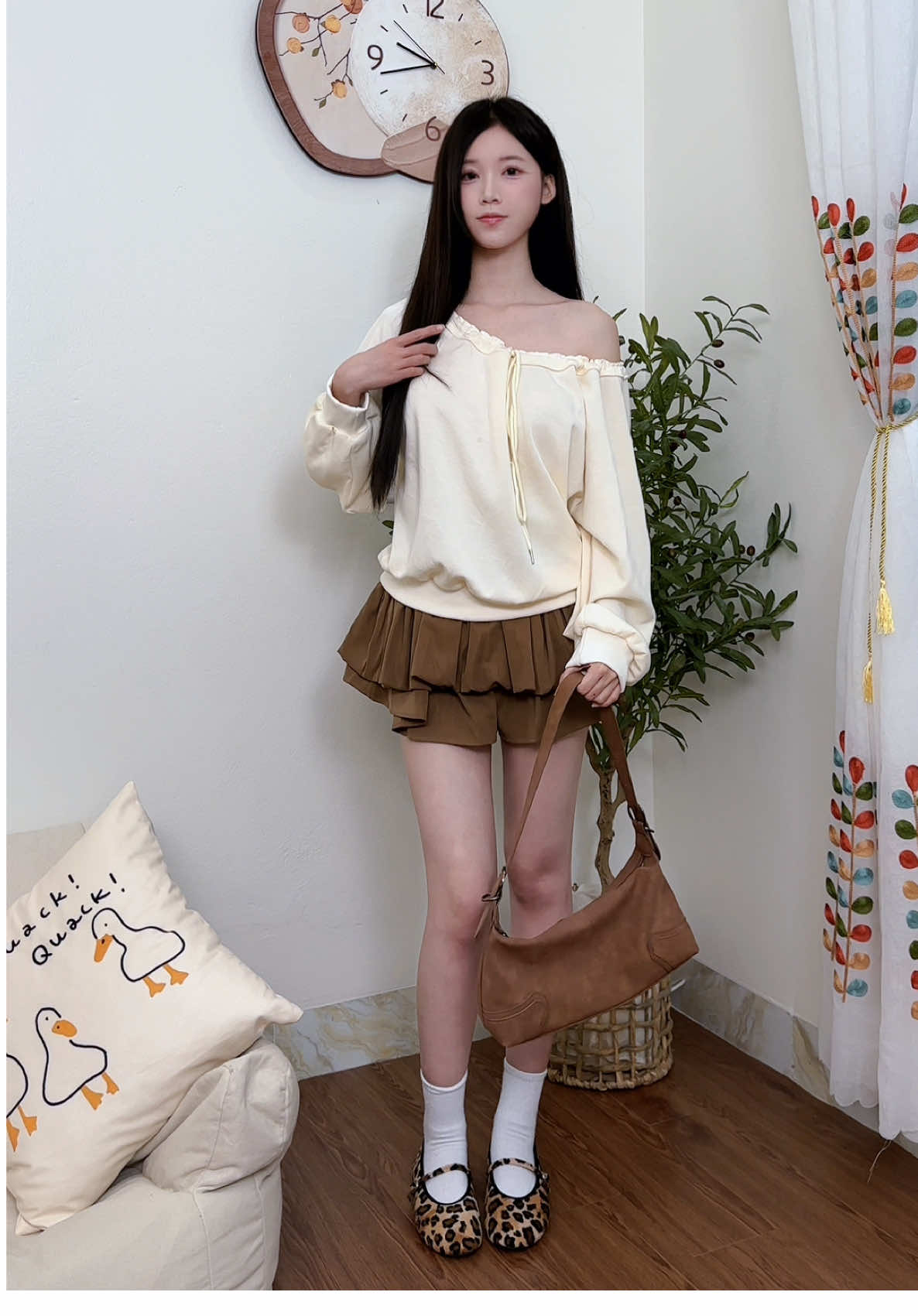 Sweater dây rút mặc được nhiều kiểu❤️‍🔥 #xuhuong #sweater #outfitideas #setao #aothun 