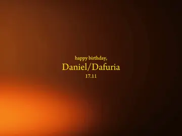 #dafuria😶‍🌫️🥇 @dafuria😶‍🌫️🥇  feliz aniversário nosso Daniel🤍