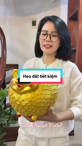 Heo đất tiết kiệm #xuhuong #tiktokshop #nguyetviettel #heodattietkiem 