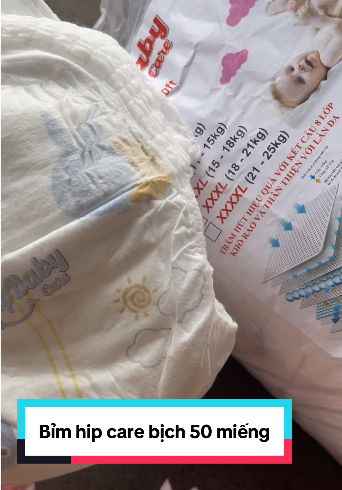 Bỉm hio care thấm hút tốt giá cả hợp lý an toàn cho bé #tom2tep  @Tom 2Tep  @Tom 2Tep 