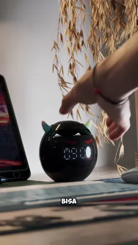 Speaker bluetooth multifungsi bisa dijadikan jam digital dan alarm juga😍🔥 