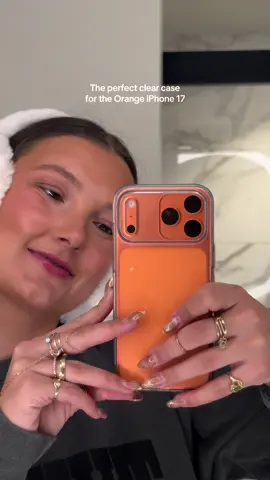 So affordable & actually protects your phone (mine fell off a balcony and I don’t have a scratch!) #iphone17promax #orangeiphonecase #clearphonecase #tiktokshopblackfriday #tiktokshopcreatorpicks 