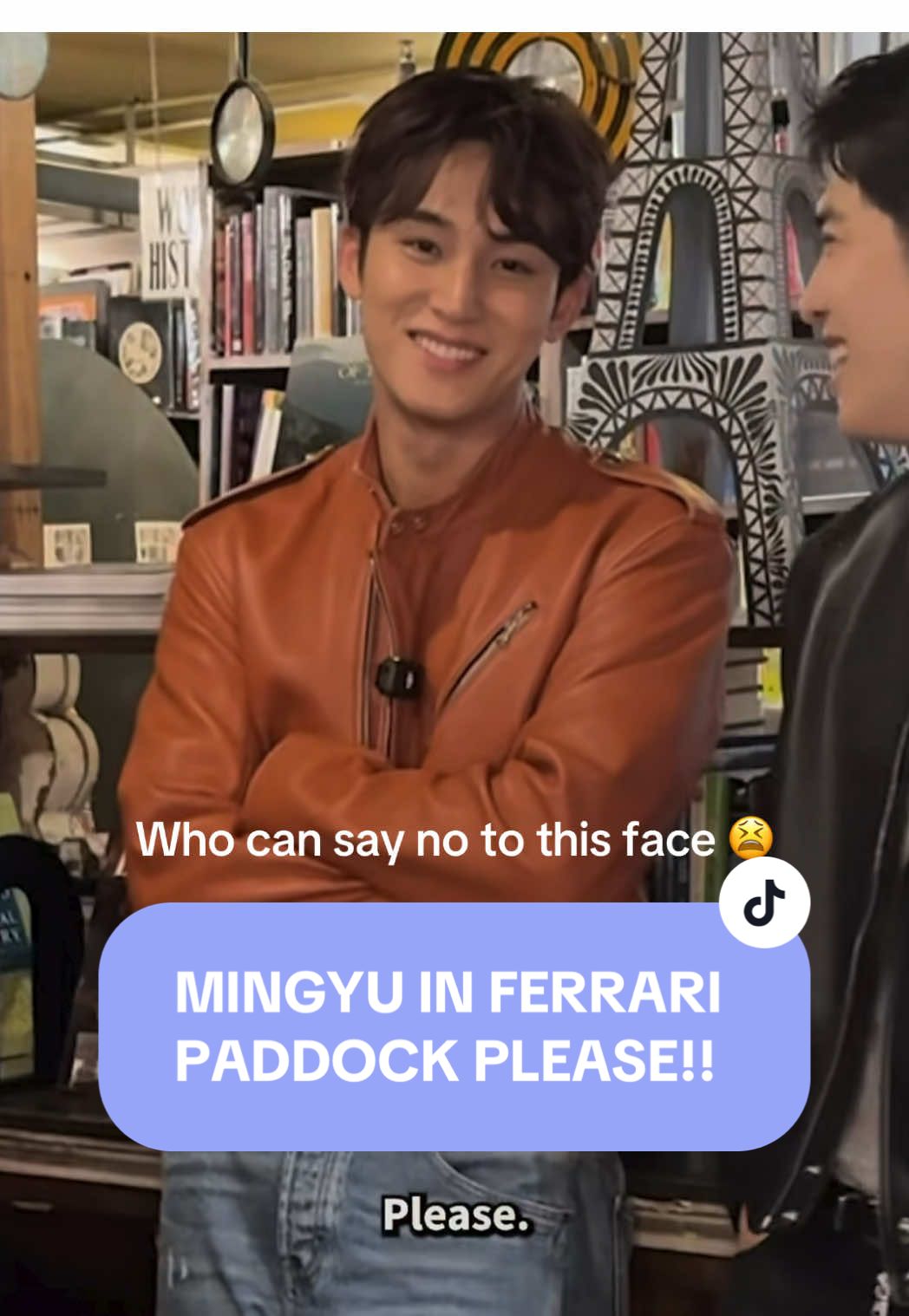 Ferrari pretty please invite him to the paddock!! Maybe in Las Vegas? @SEVENTEEN @Formula 1 @F1 Las Vegas #seventeen #mingyu #ferrari #kpop #f1 