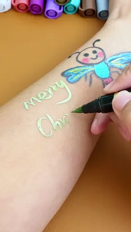 If you are interested in DIY tattoos , you can try this ! #tattoo#tattoomarkers#tiktokmakemebuyit #blackfriday #fyp 