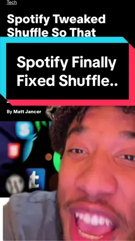 Spotify FINALLY fixed shuffle… #c#carterpcstech #spotify #applemusic 