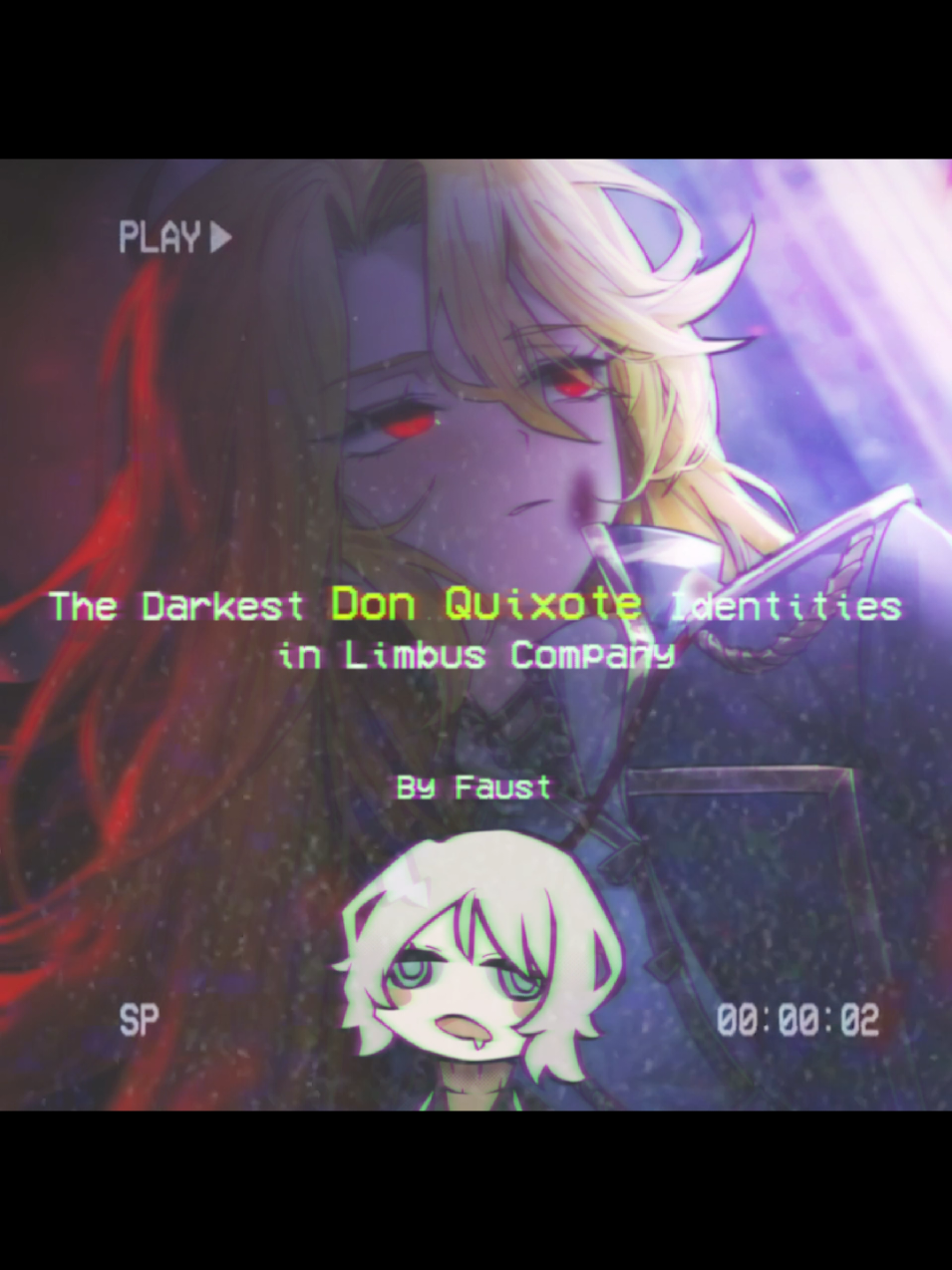 Don quixote y sus IDs escalofriantes 💀 #limbuscompany #faust #donquixote #projectmoon #meme