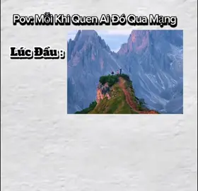 Pov:Mỗi Khi Quen Ai Đó Qua Mạng 💔🥀#xhuongtiktok #edit #xh #quancdq #💔🥀 