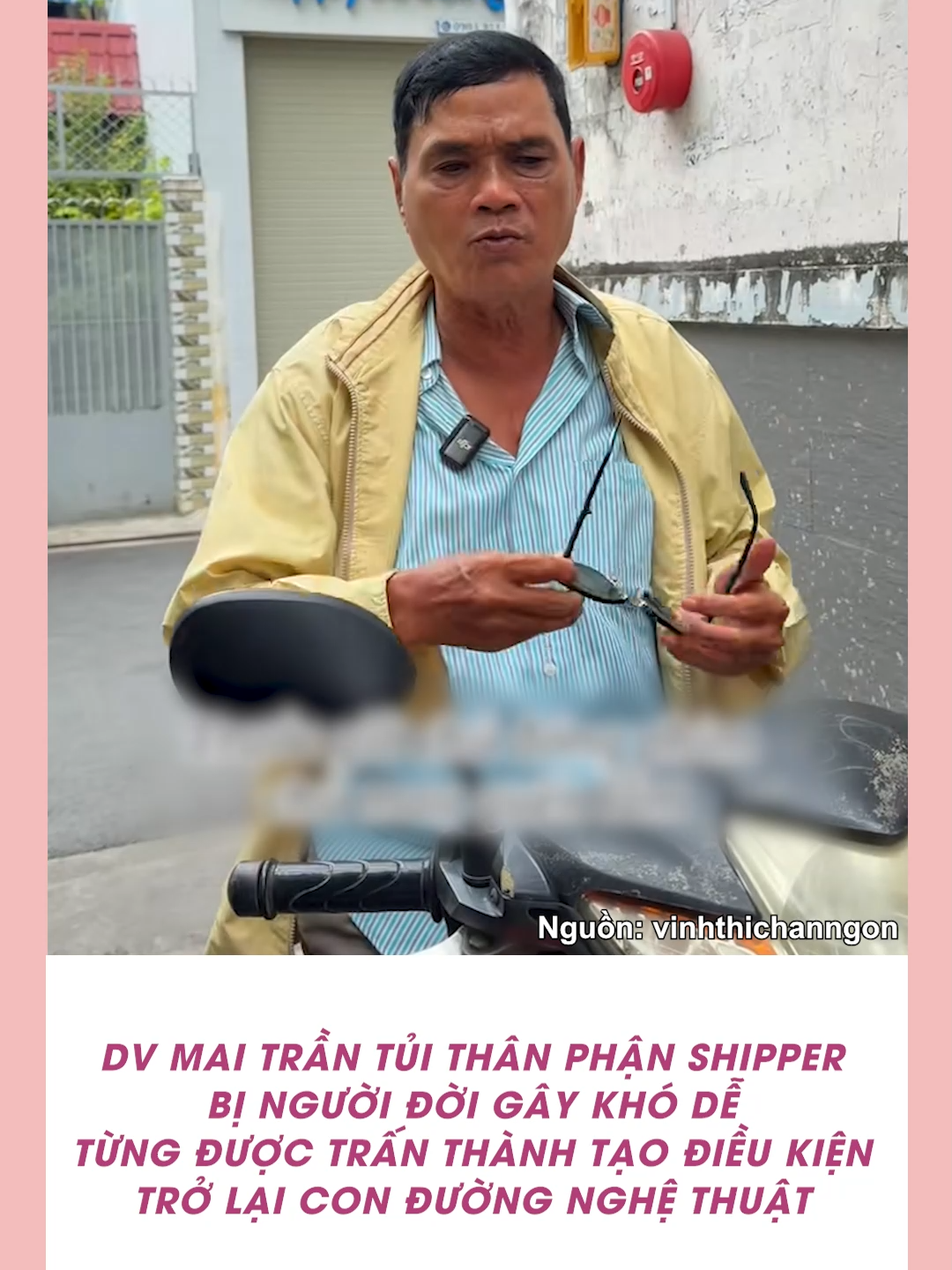 DV Mai Trần tủi thân phận shipper bị người đời gây khó dễ, từng được Trấn Thành tạo điều kiện trở lại con đường nghệ thuật #dvmaitran #bestie #trending #tiktokgiaitri #xuhuong #YAN