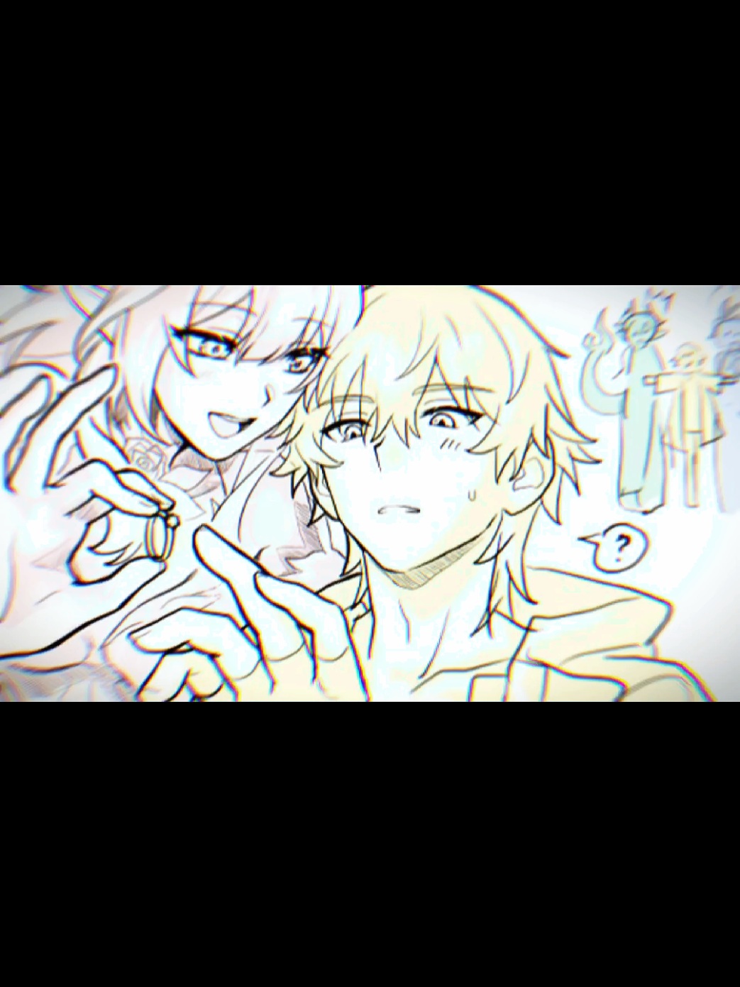 Cyrene NTR 🤣 #HonkaiStarRail #hsr #cyrene #phainon #danheng 