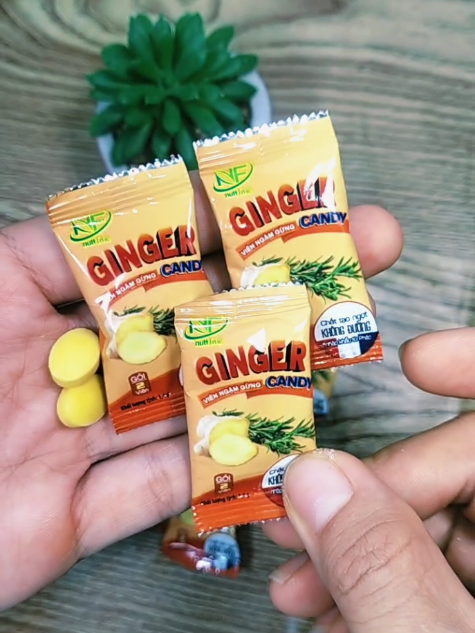 viên ngậm gừng không đường  #choamcham #vienngamgung #xuhuong 