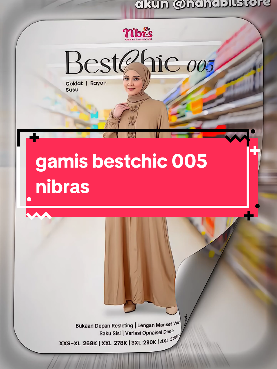 ✨ Cari gamis simpel tapi tetep elegan? BestChic 005 solusinya!   Desain polos tapi berkelas, cocok dipakai ke kantor, arisan, atau kajian! 🌸 Pilihan warna: Black, Coklat Susu, Maroon   📏 Size lengkap: XXS - 4XL   📌 Resleting depan — busui friendly   👗 Saku samping + variasi opnaisel, bikin makin stylish!   💸 Harga mulai 268K aja!   📦 Ready stock sis, tinggal pilih warna & size-nya aja! 📲 Yang mau order bisa langsung ke akun @nanabilstore  atau klik link di bio yaa!   Yuk tampil syari & kece bareng BestChic 005! #GamisTerbaru #GamisPolosElegan #FashionMuslimah #fypage  #xybca 