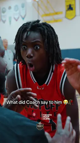 What did Coach say!? 😭😭 #torontobasketball #basketball🏀 #viral #hoopers #funny 